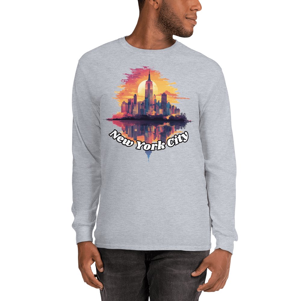 Herren Langarmshirt "New York City" - Artexio