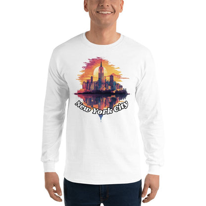 Herren Langarmshirt "New York City" - Artexio