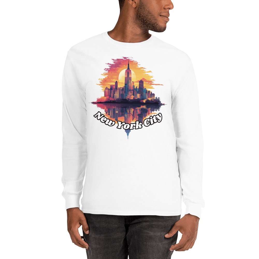 Herren Langarmshirt "New York City" - Artexio