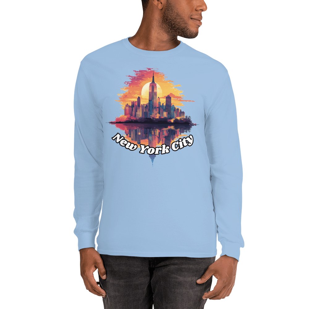 Herren Langarmshirt "New York City" - Artexio