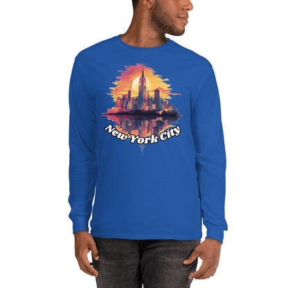 Herren Langarmshirt "New York City" - Artexio