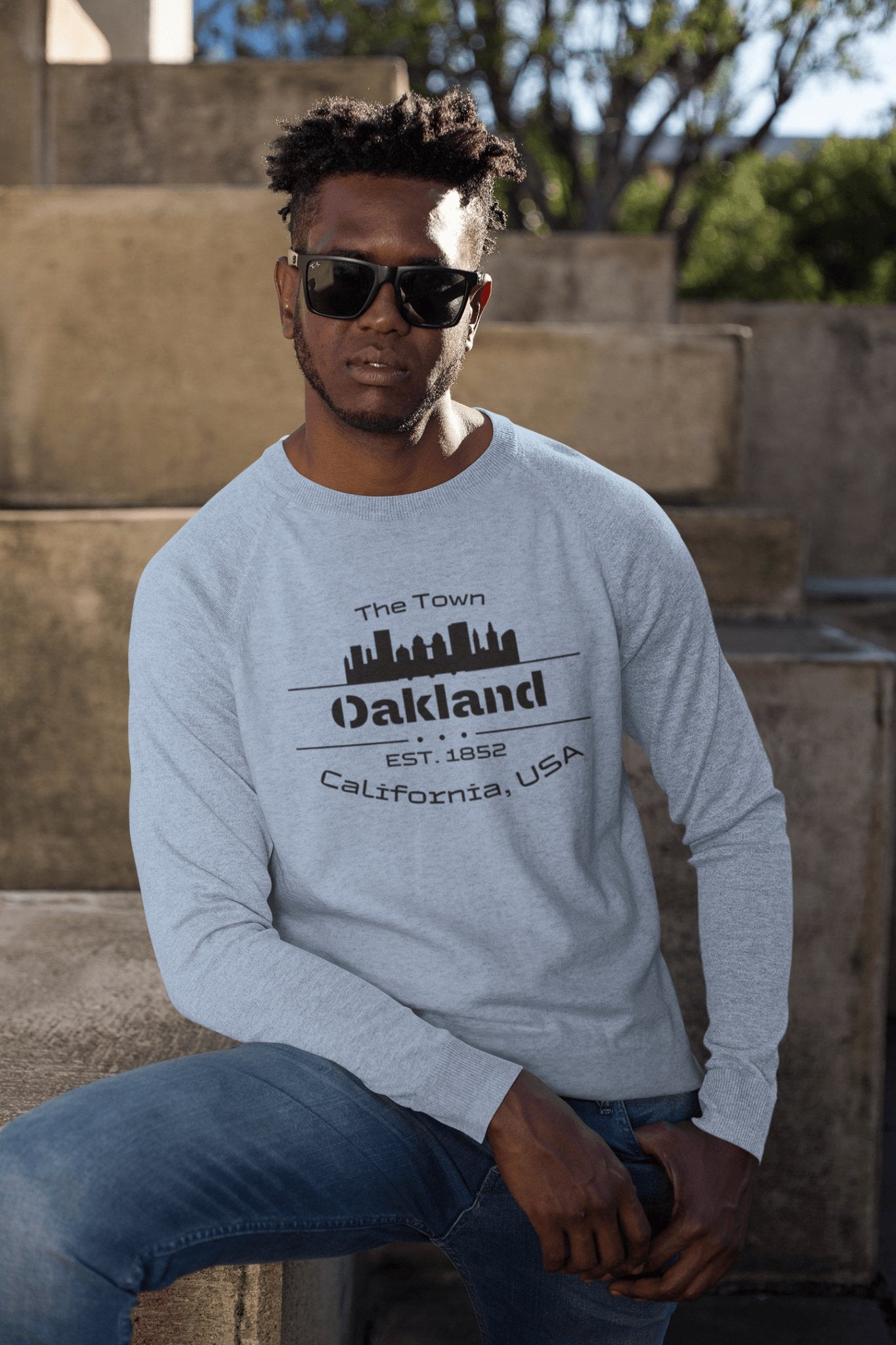 Herren Langarmshirt "Oakland" - Artexio