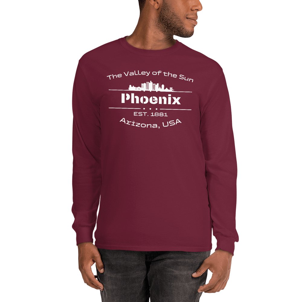 Herren Langarmshirt "Phoenix" - Artexio