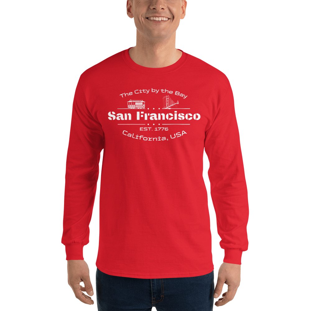 Herren Langarmshirt "San Francisco" - Artexio