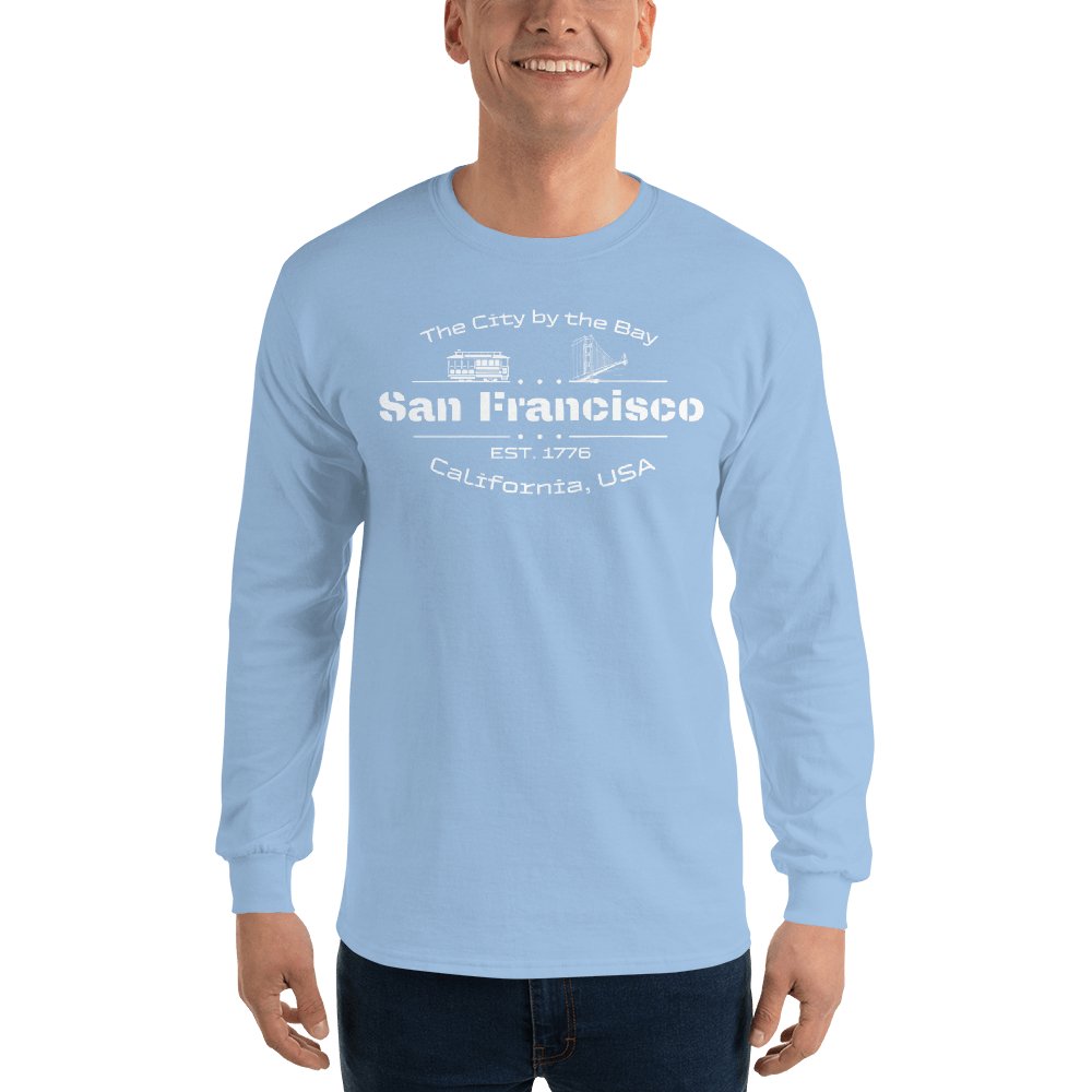 Herren Langarmshirt "San Francisco" - Artexio