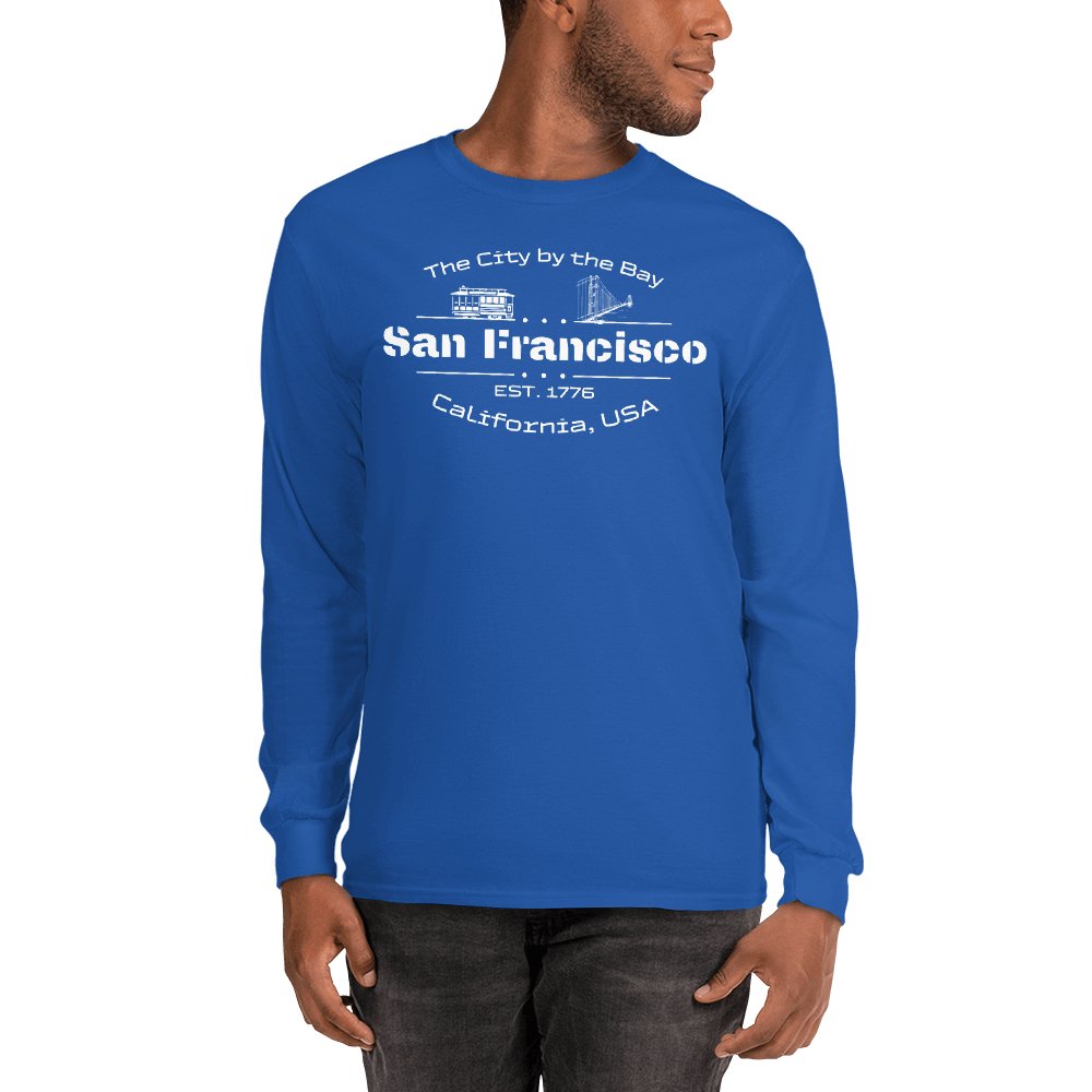 Herren Langarmshirt "San Francisco" - Artexio