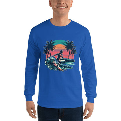 Herren Langarmshirt "Surfing" - Artexio