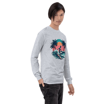 Herren Langarmshirt "Surfing" - Artexio