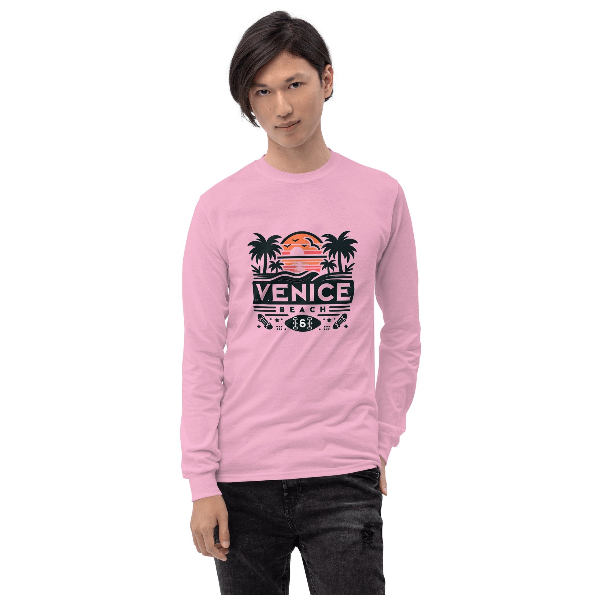 Herren Langarmshirt "Venice Beach" - Artexio