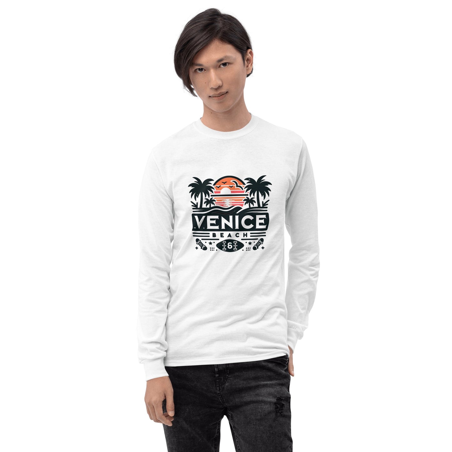 Herren Langarmshirt "Venice Beach" - Artexio