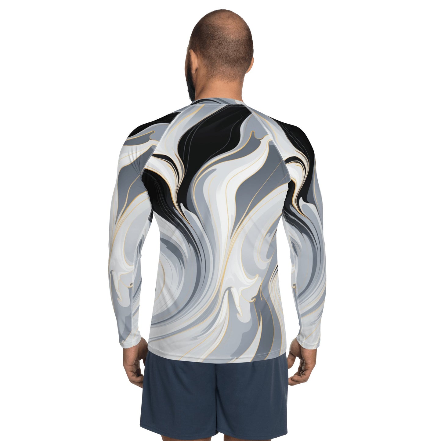 Herren Rash Guard "Ethereal Flow" - Artexio