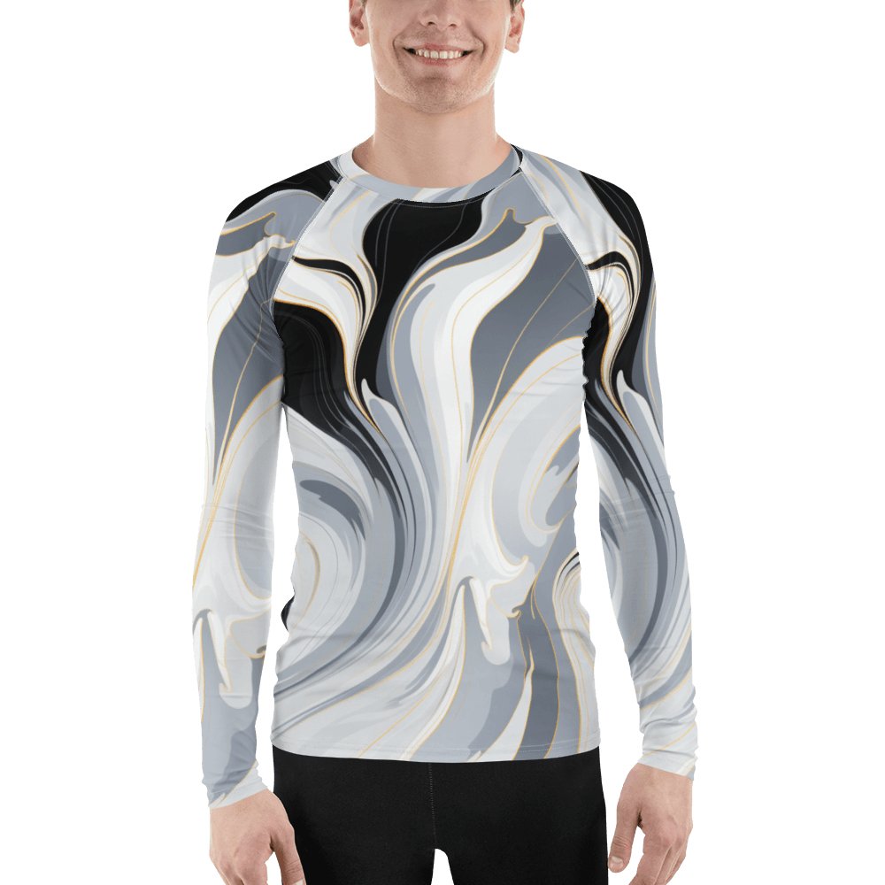 Herren Rash Guard "Ethereal Flow" - Artexio