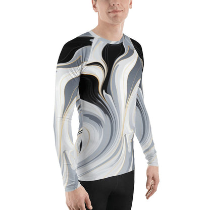 Herren Rash Guard "Ethereal Flow" - Artexio