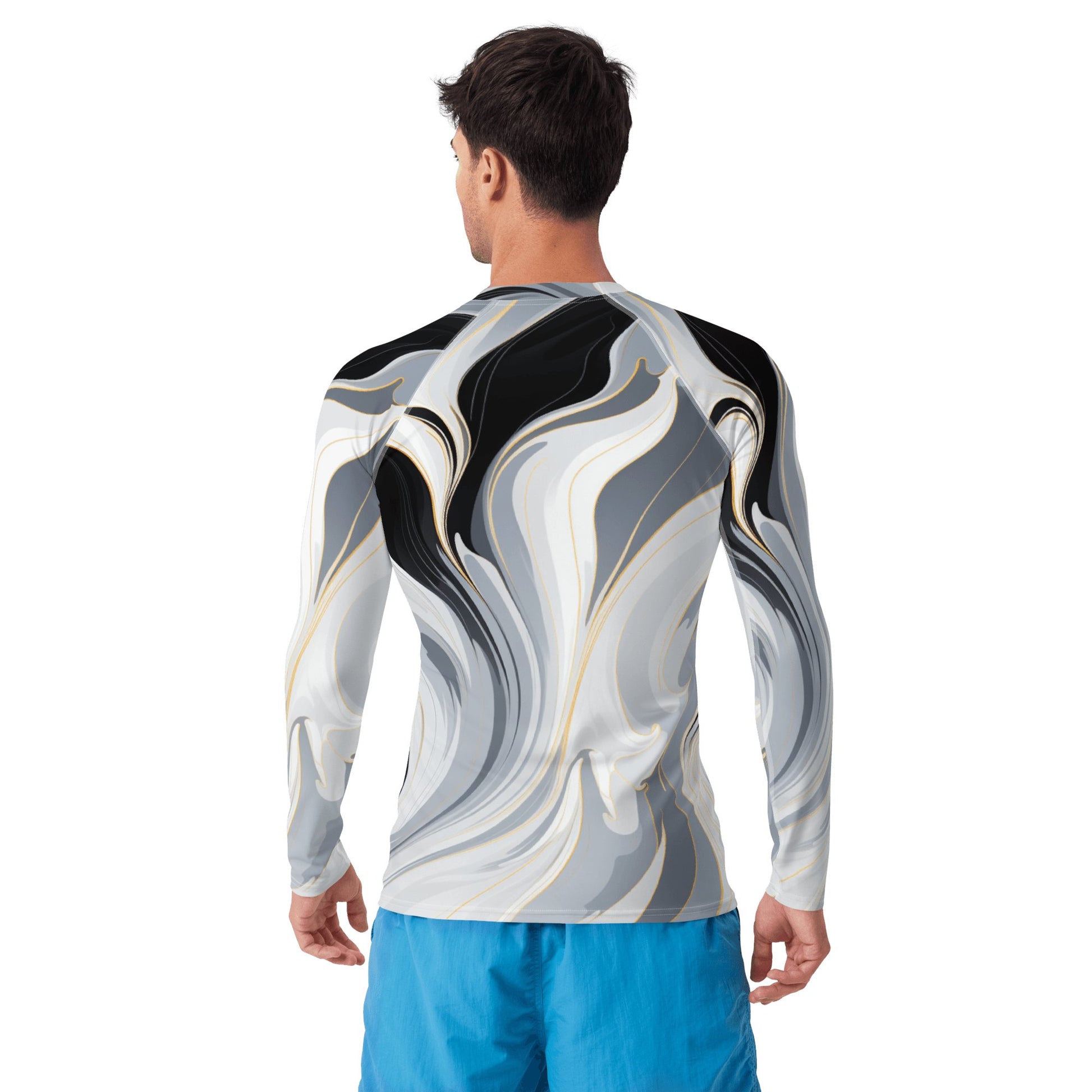 Herren Rash Guard "Ethereal Flow" - Artexio