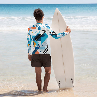 Herren Rash Guard "Geometric Harmony" - Artexio