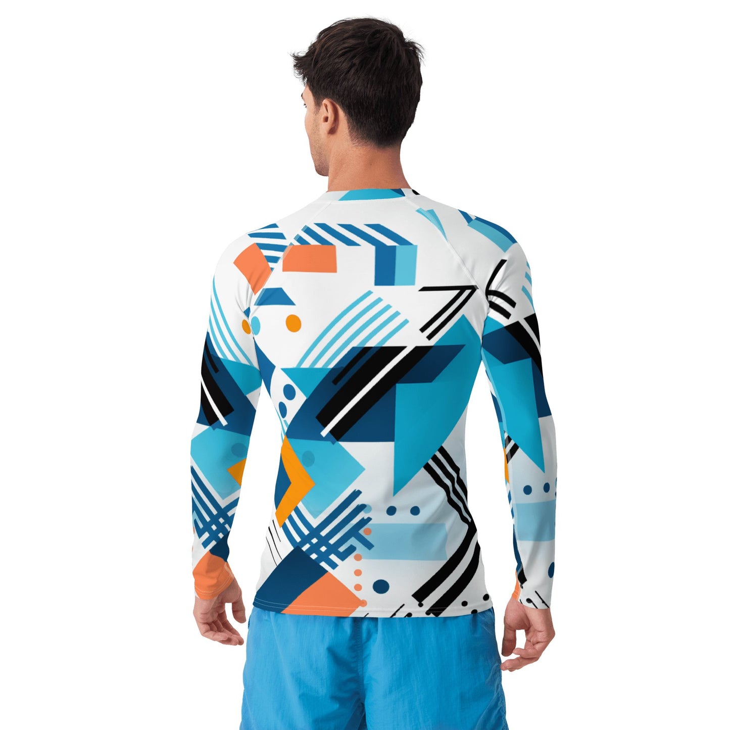 Herren Rash Guard "Geometric Harmony" - Artexio