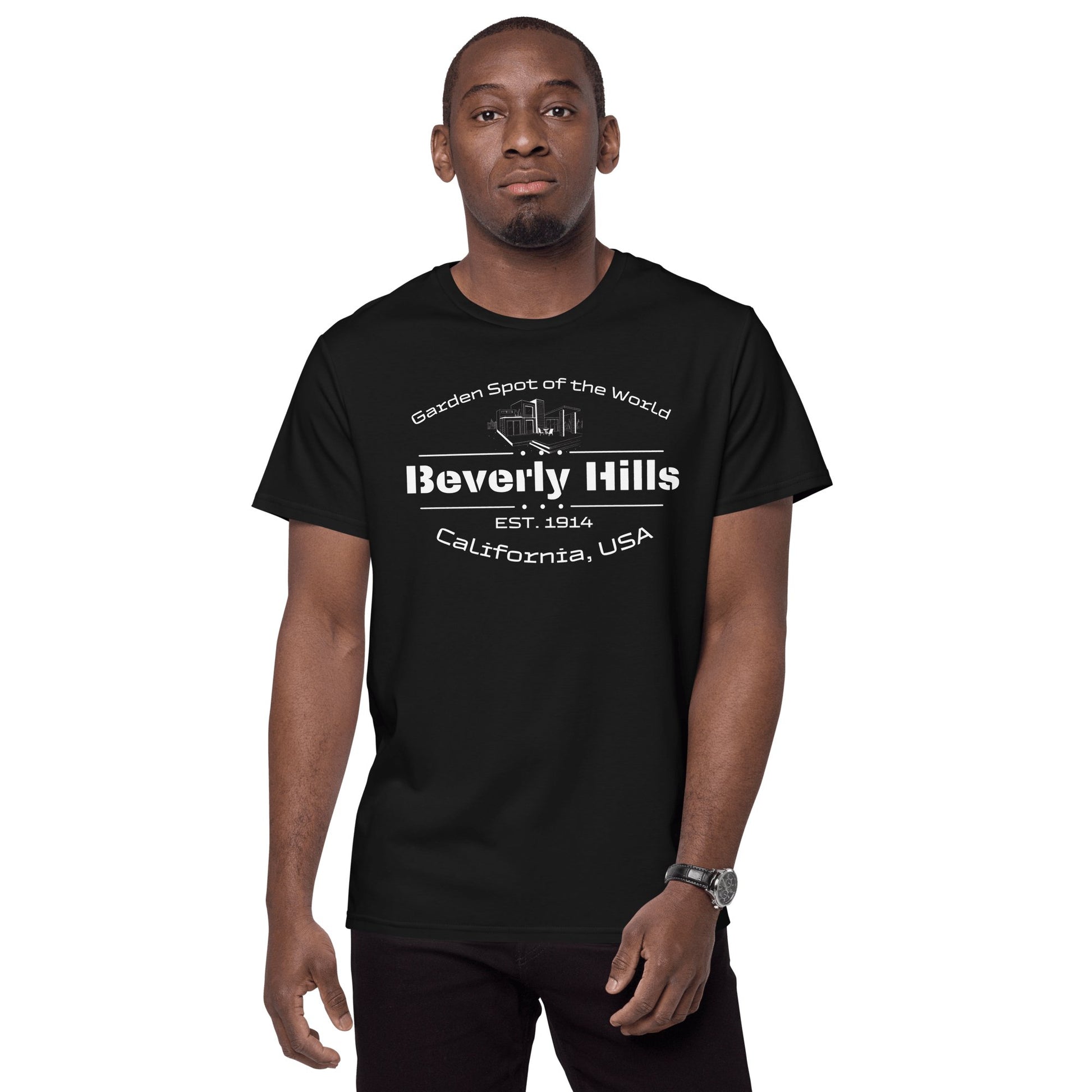 Herren T-Shirt aus Premium Baumwolle "Beverly Hills" - Artexio