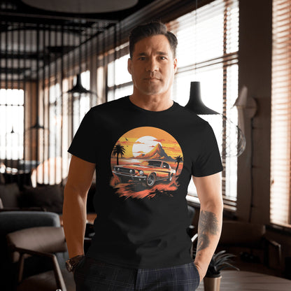 Herren T-Shirt aus Premium Baumwolle "Ford Mustang" - Artexio