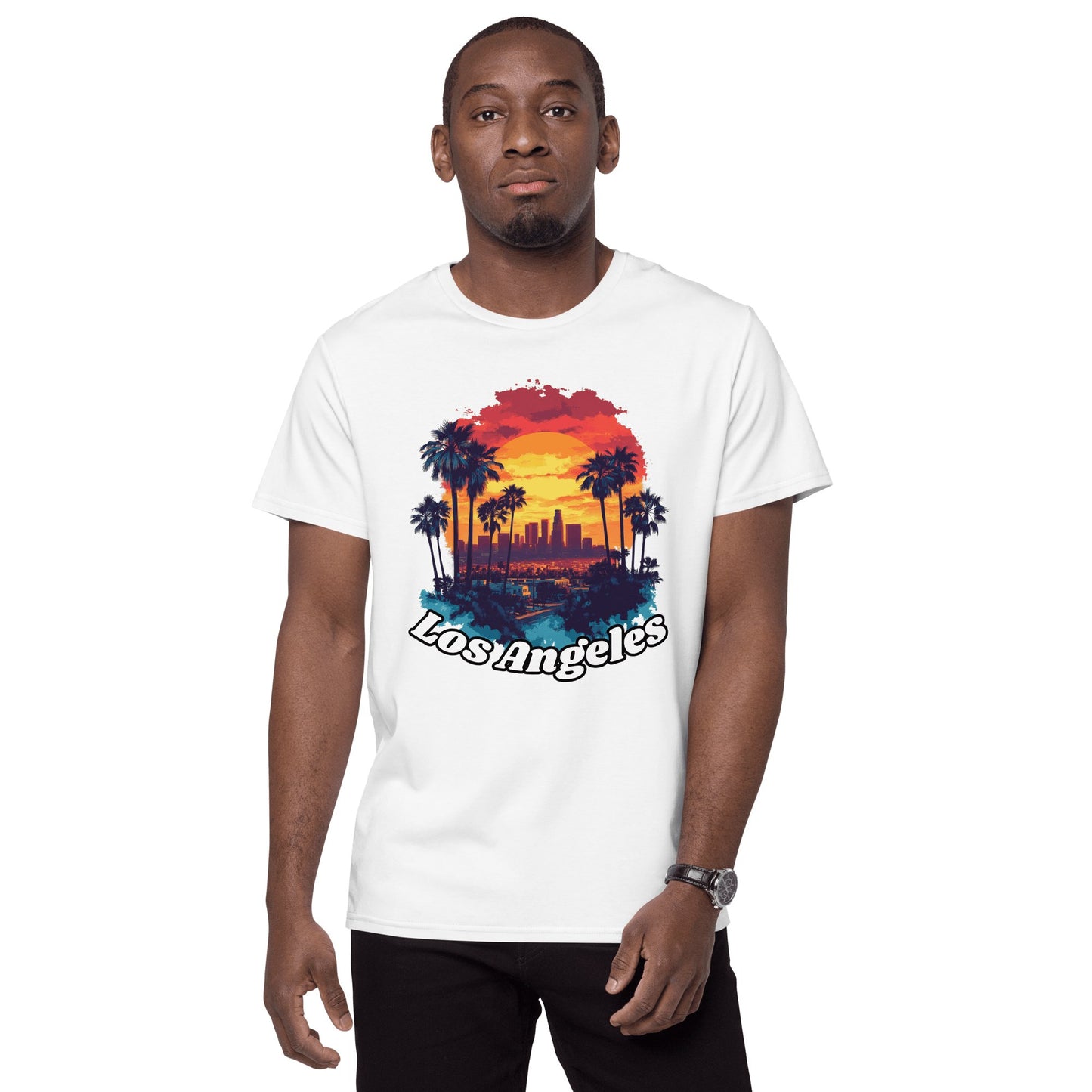 Herren T-Shirt aus Premium Baumwolle "Los Angeles" - Artexio