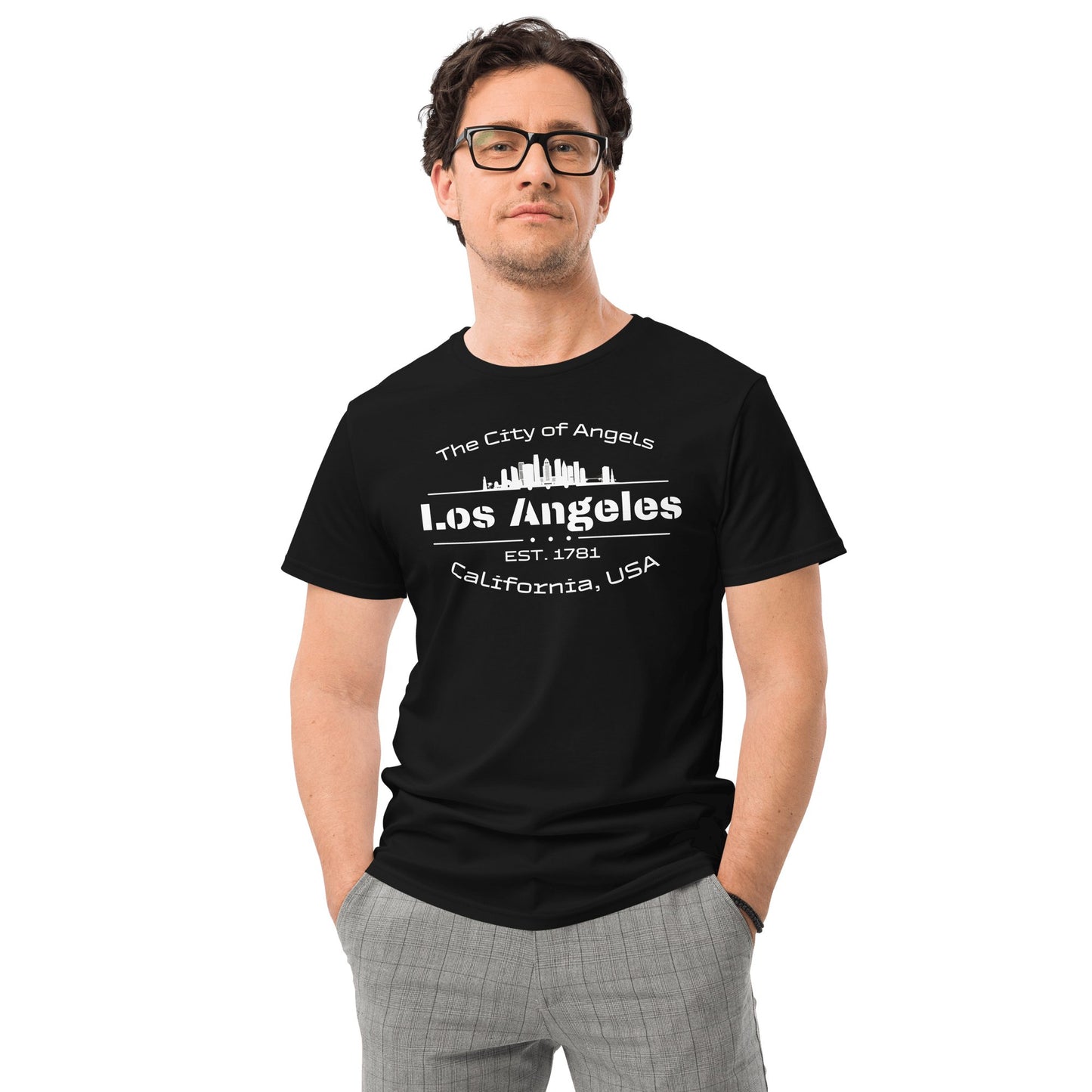 Herren T-Shirt aus Premium Baumwolle "Los Angeles" - Artexio