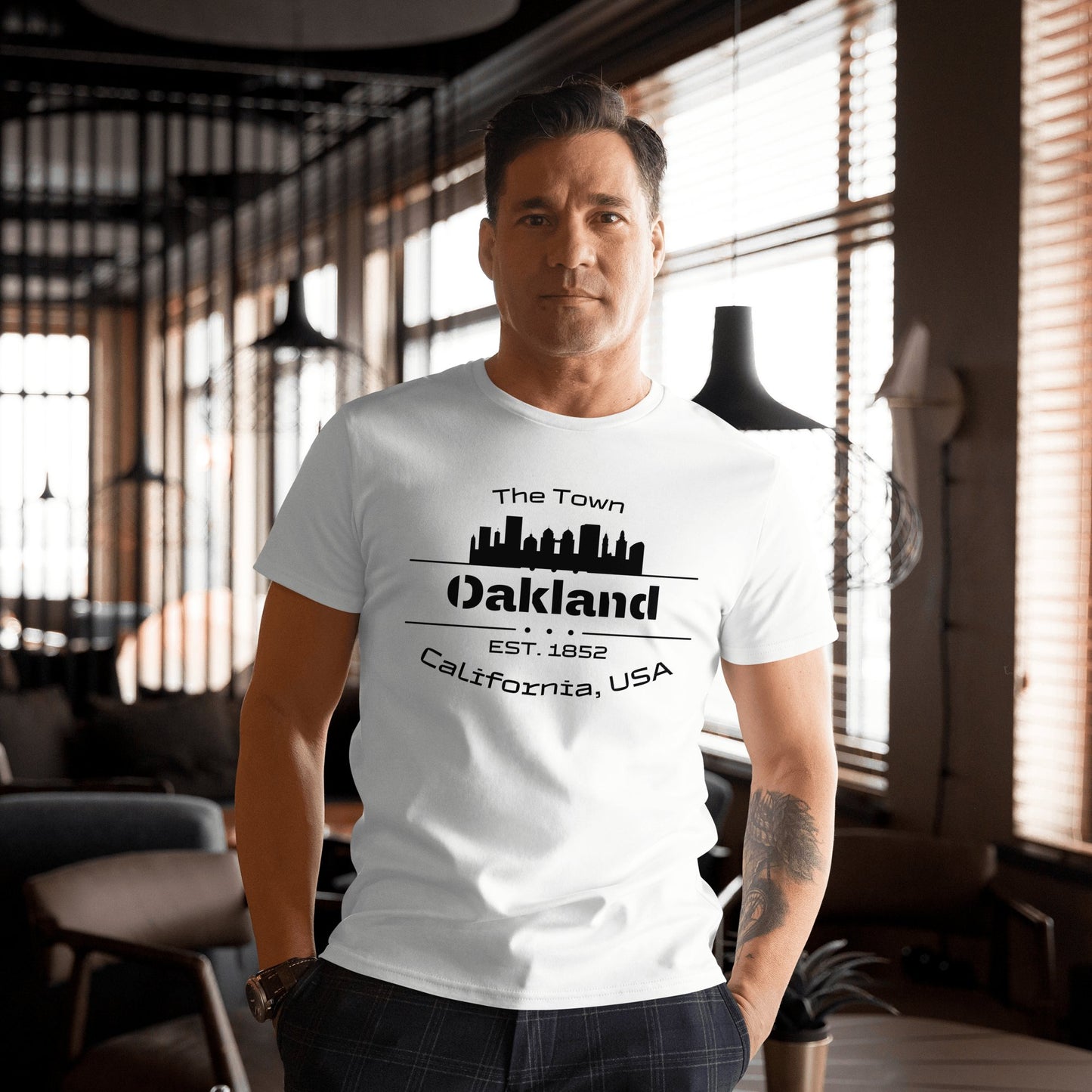 Herren T-Shirt aus Premium Baumwolle "Oakland" - Artexio