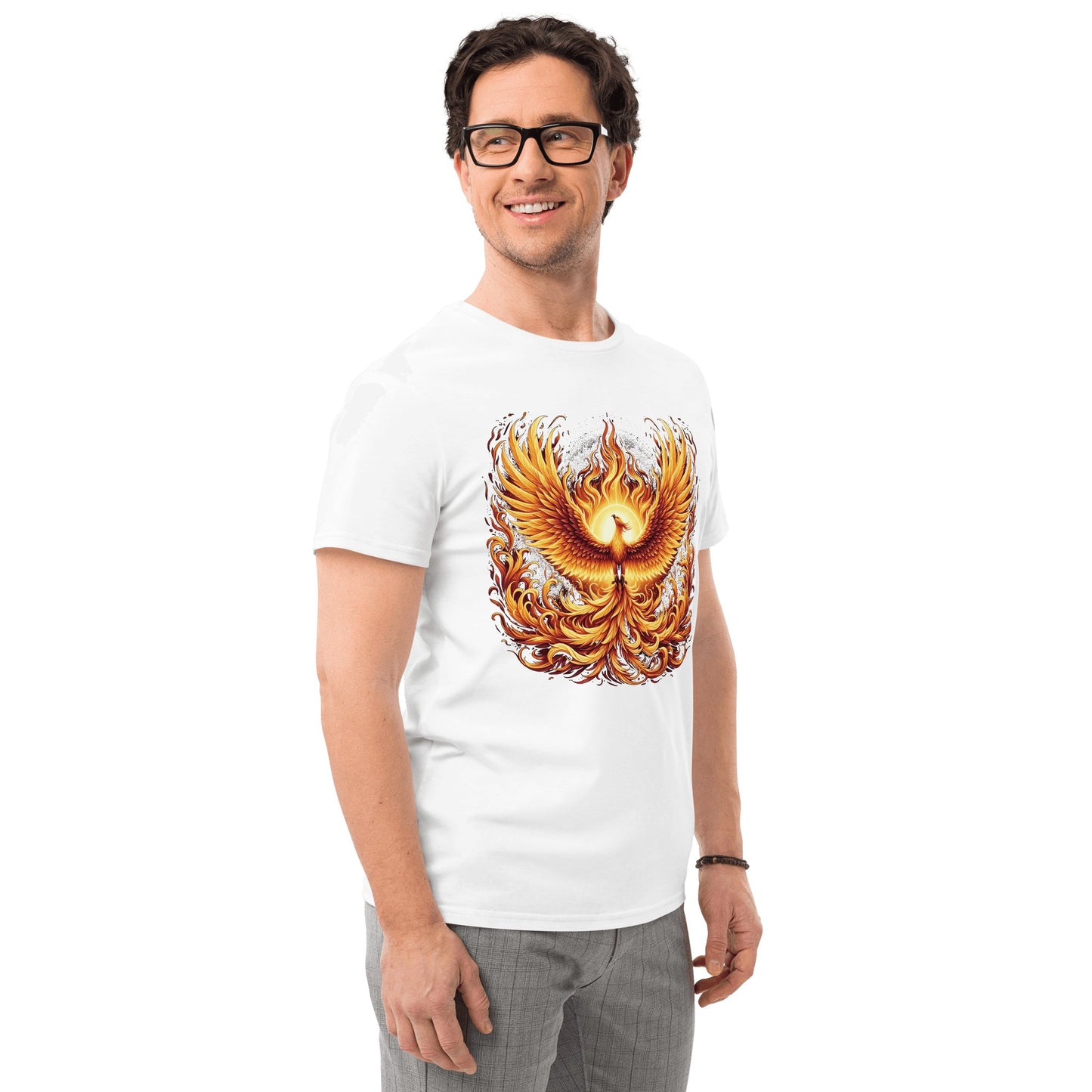 Herren T-Shirt aus Premium Baumwolle "Phoenix" - Artexio