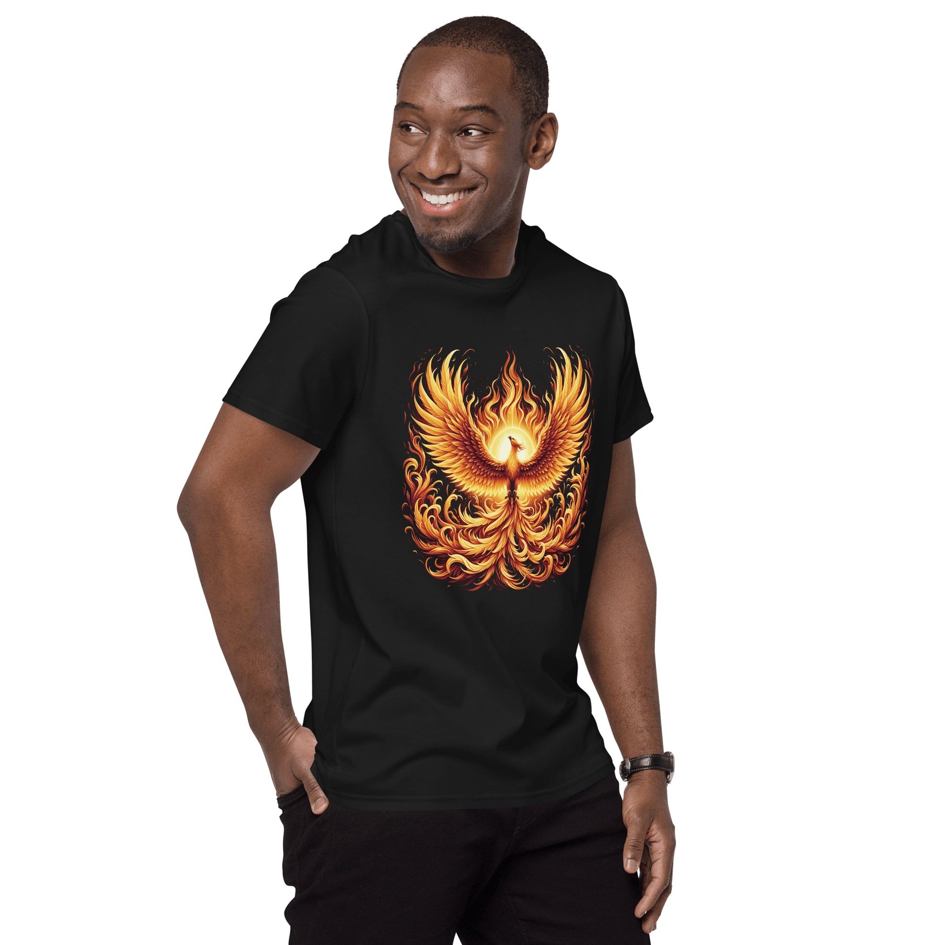 Herren T-Shirt aus Premium Baumwolle "Phoenix" - Artexio