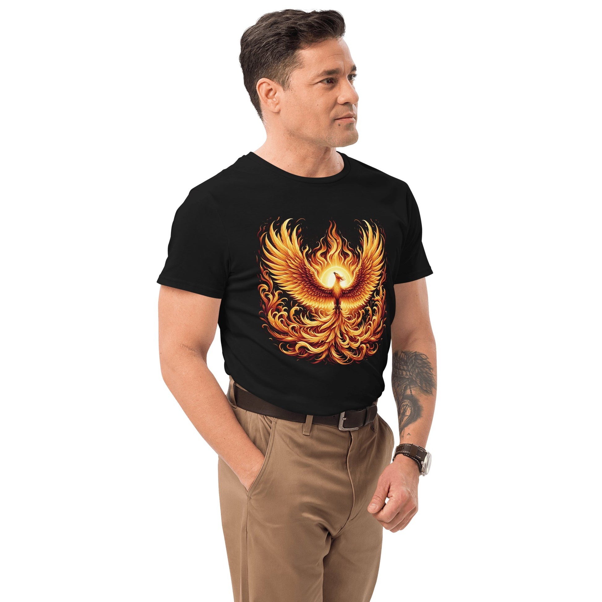 Herren T-Shirt aus Premium Baumwolle "Phoenix" - Artexio