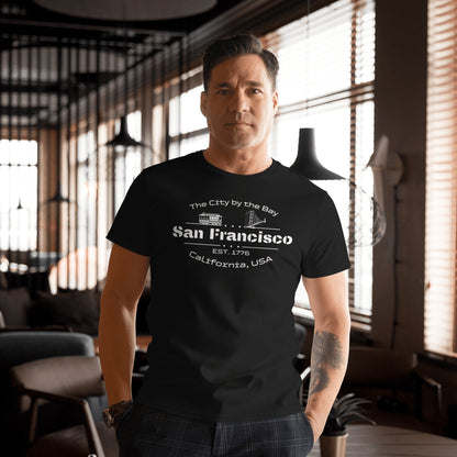 Herren T-Shirt aus Premium Baumwolle "San Francisco" - Artexio