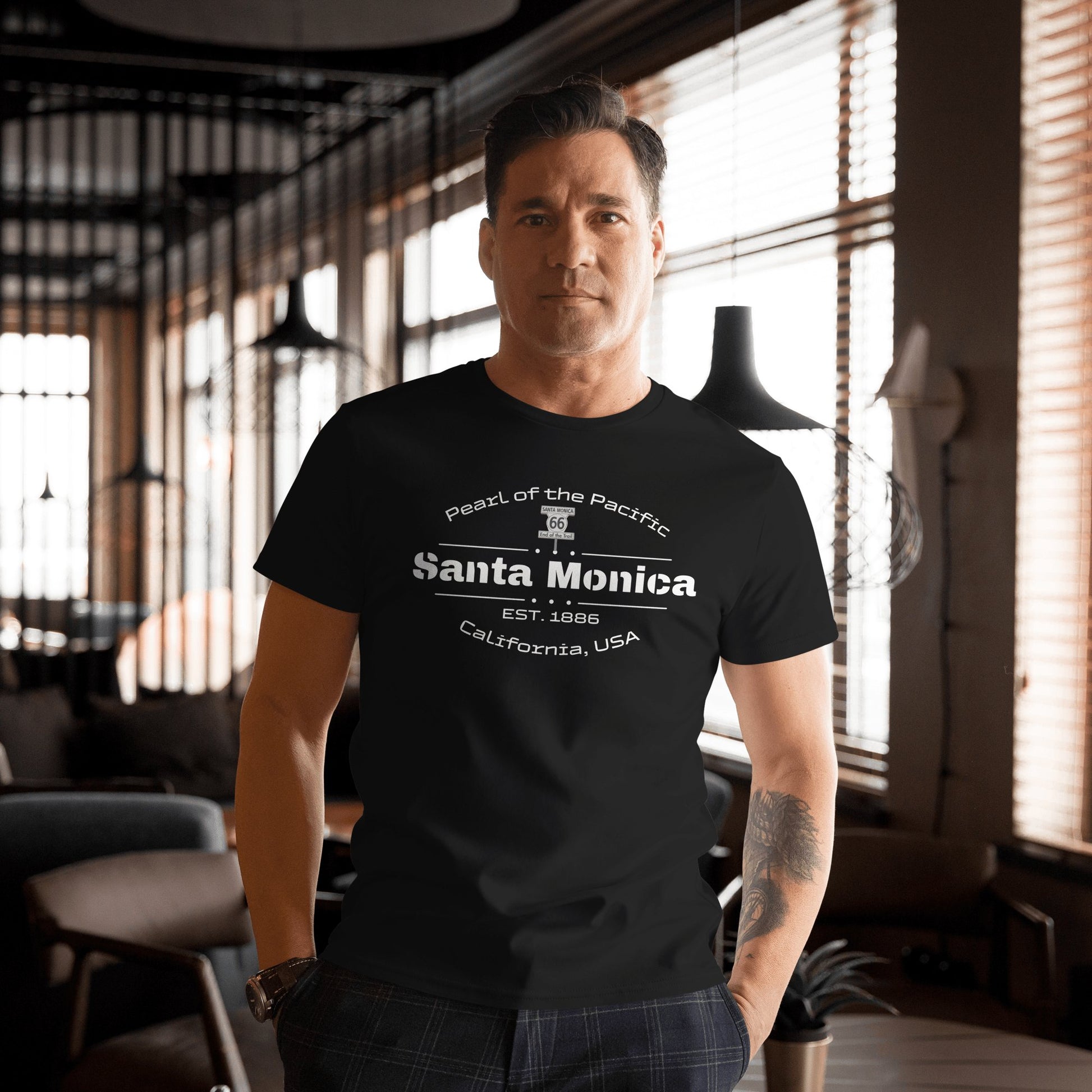 Herren T-Shirt aus Premium Baumwolle "Santa Monica" - Artexio