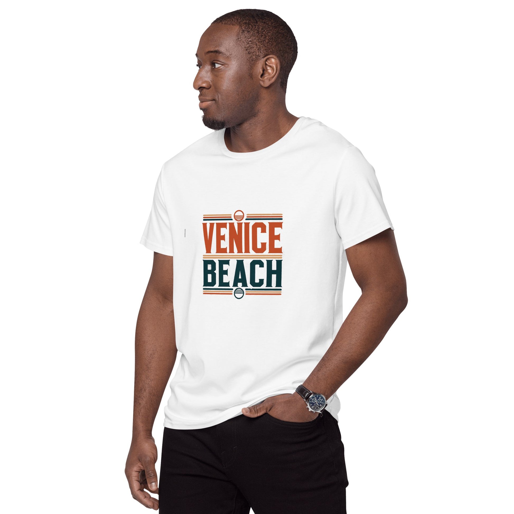 Herren T-Shirt aus Premium Baumwolle "Venice Beach" - Artexio