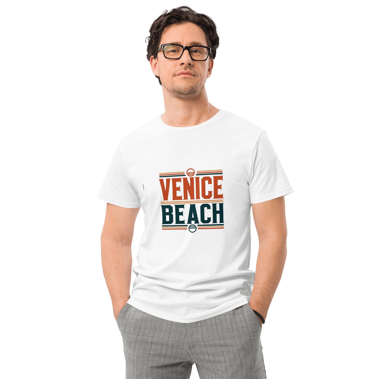 Herren T-Shirt aus Premium Baumwolle "Venice Beach" - Artexio