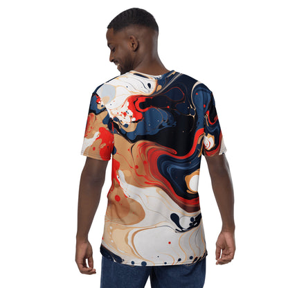 Herren T-Shirt "Color Swirl" - Artexio