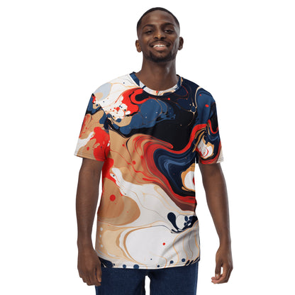 Herren T-Shirt "Color Swirl" - Artexio