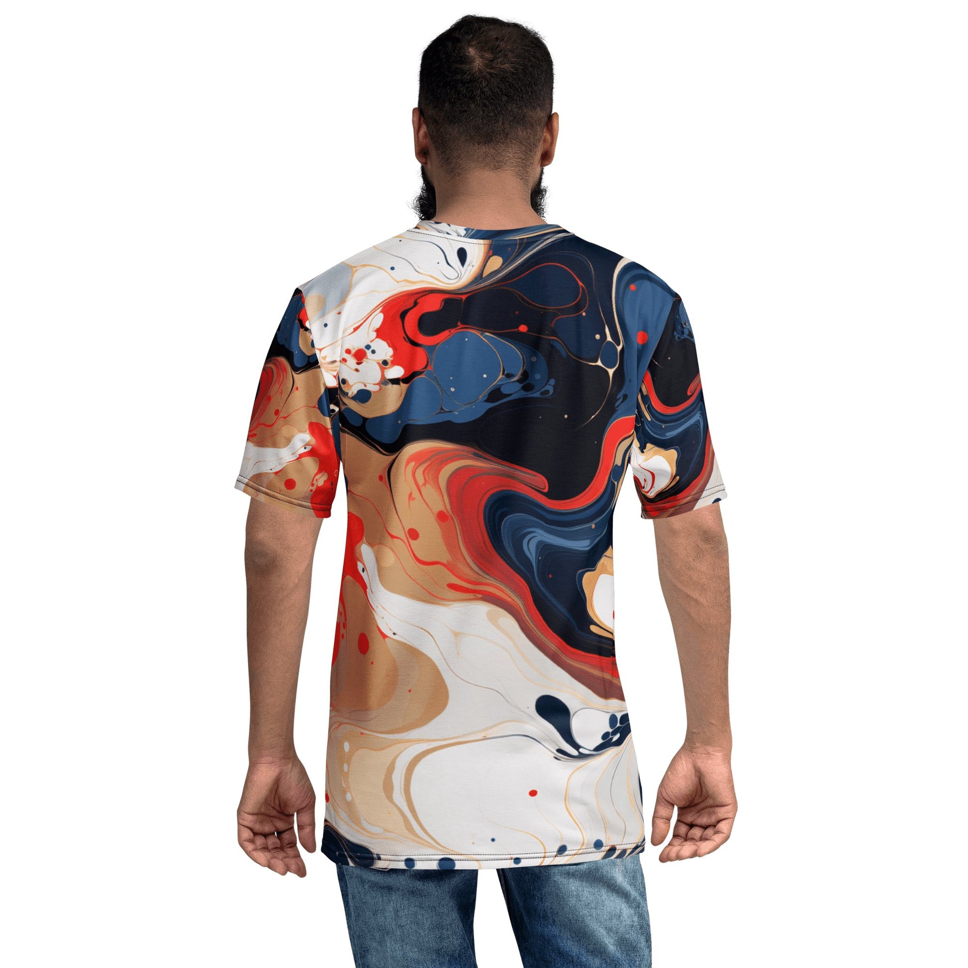 Herren T-Shirt "Color Swirl" - Artexio