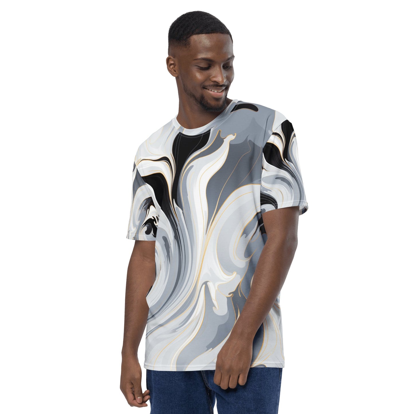 Herren T-Shirt "Ethereal Flow" - Artexio