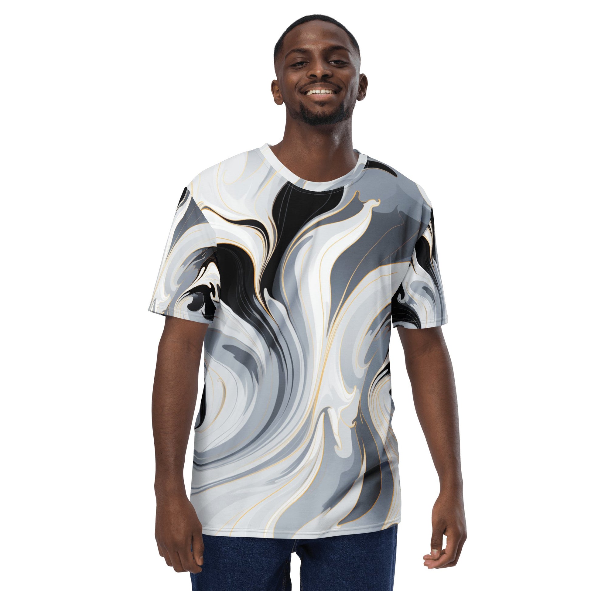 Herren T-Shirt "Ethereal Flow" - Artexio