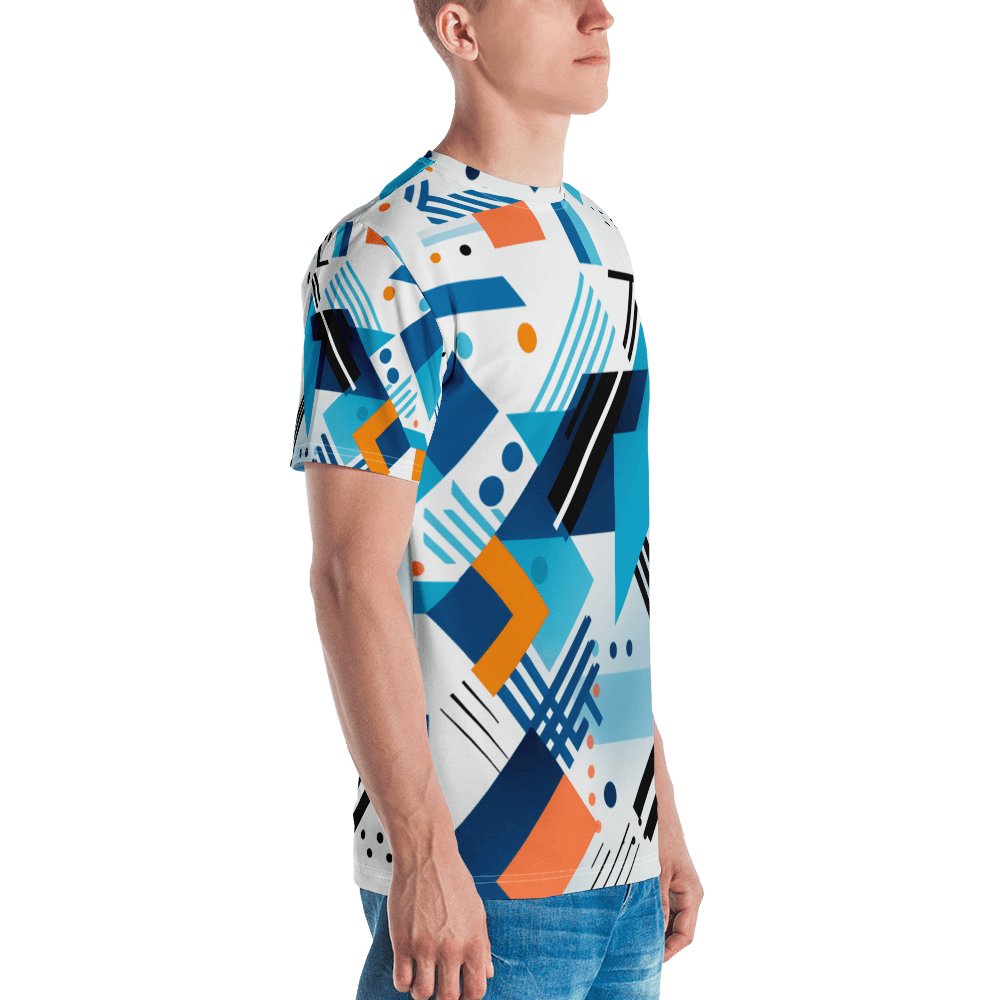 Herren T-Shirt "Geometric Harmony" - Artexio