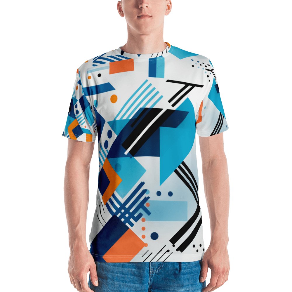 Herren T-Shirt "Geometric Harmony" - Artexio