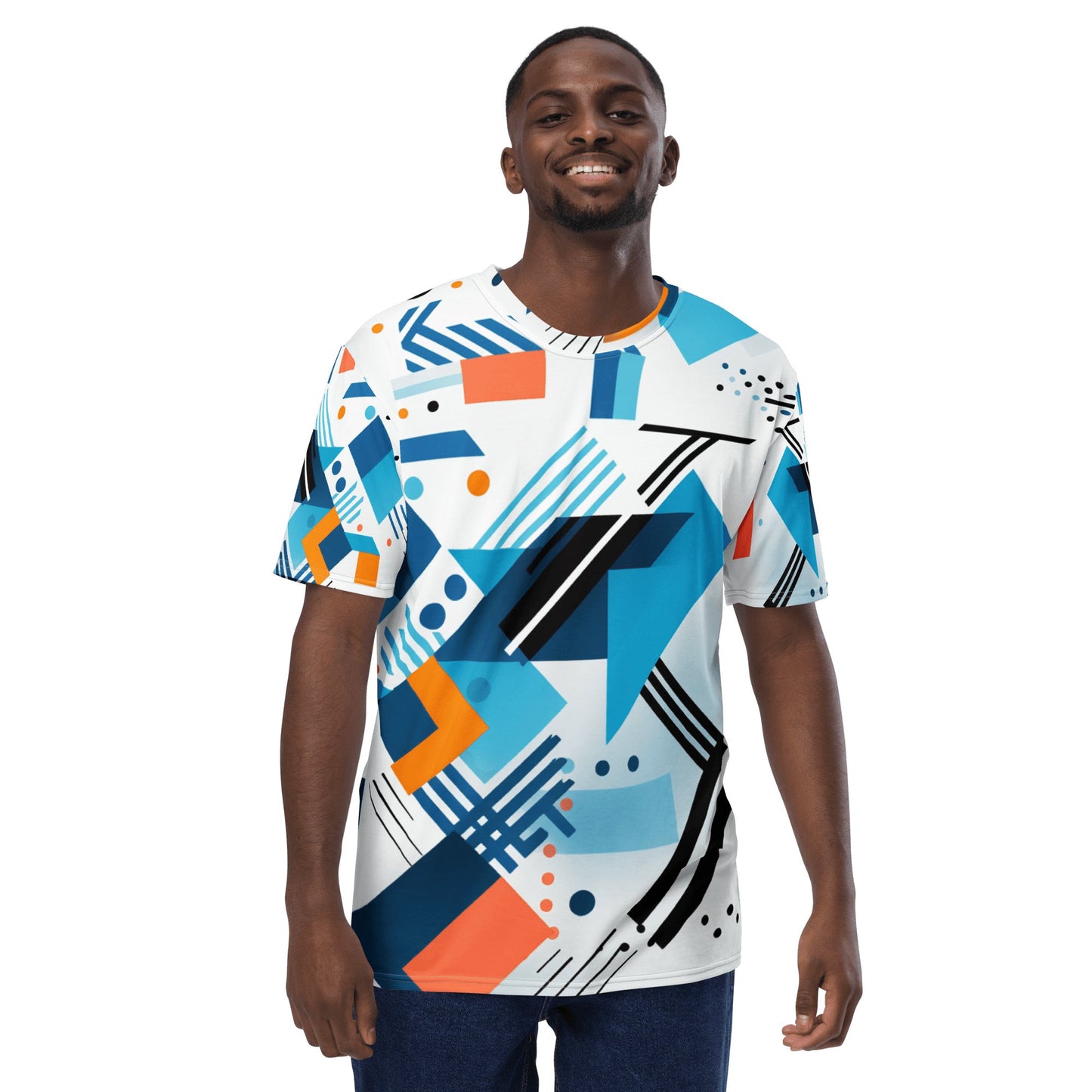 Herren T-Shirt "Geometric Harmony" - Artexio