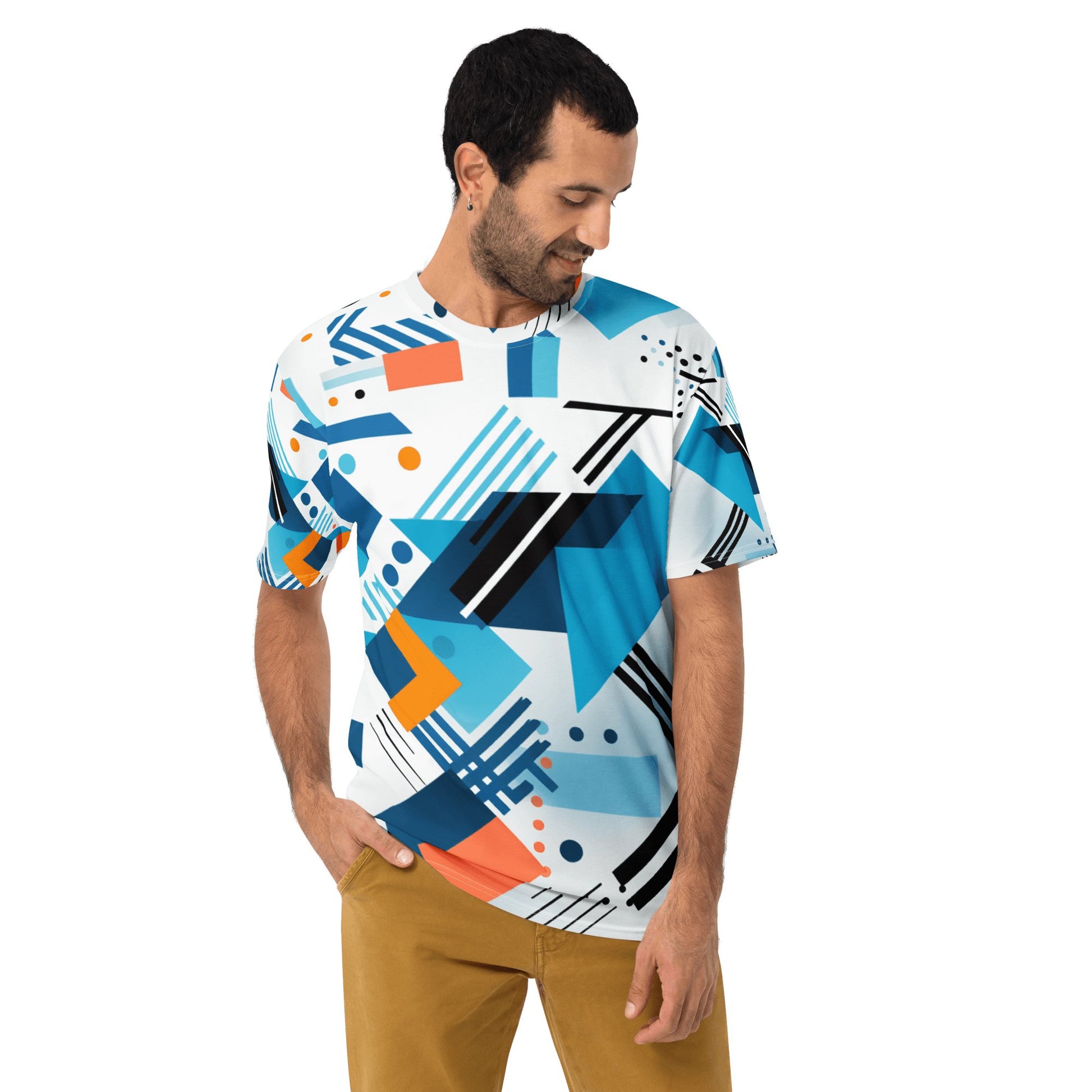 Herren T-Shirt "Geometric Harmony" - Artexio