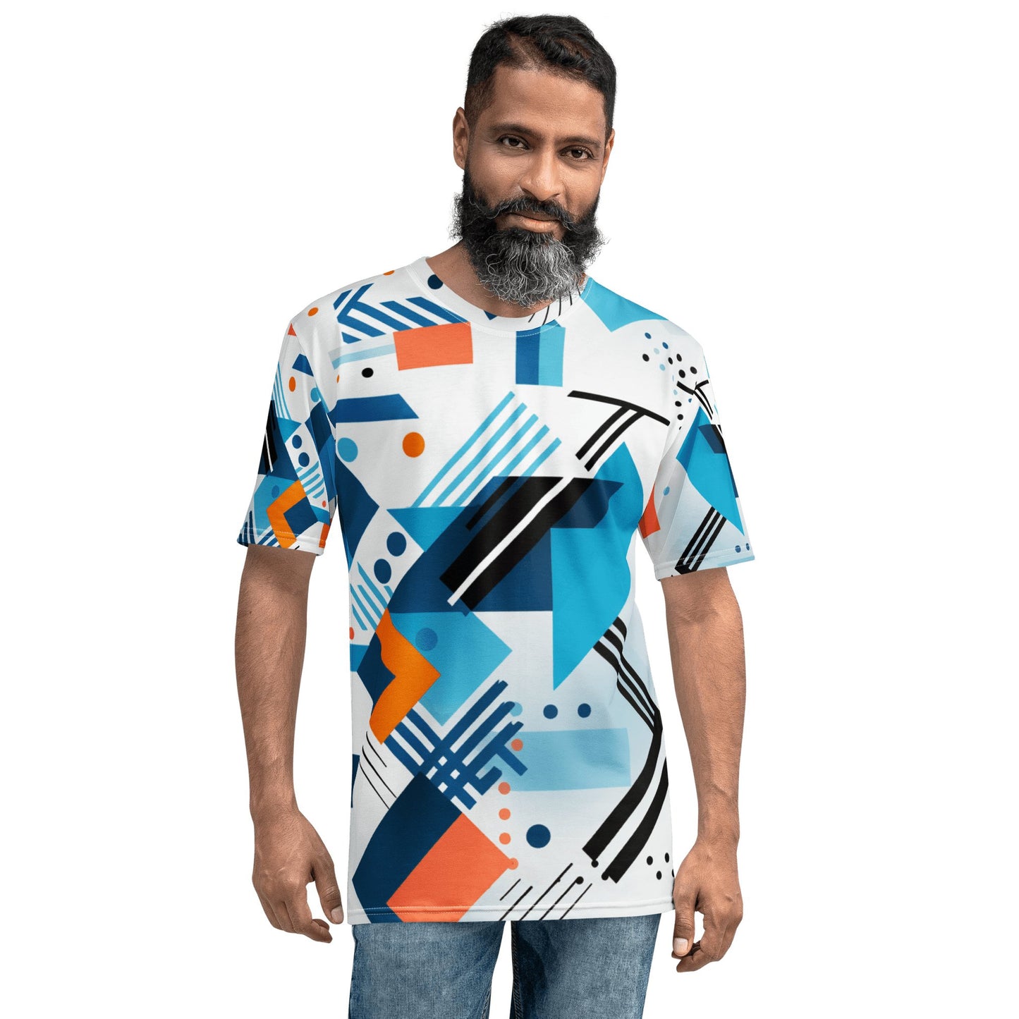 Herren T-Shirt "Geometric Harmony" - Artexio