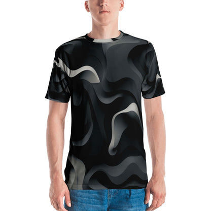 Herren T-Shirt "Monochrome Flow" - Artexio