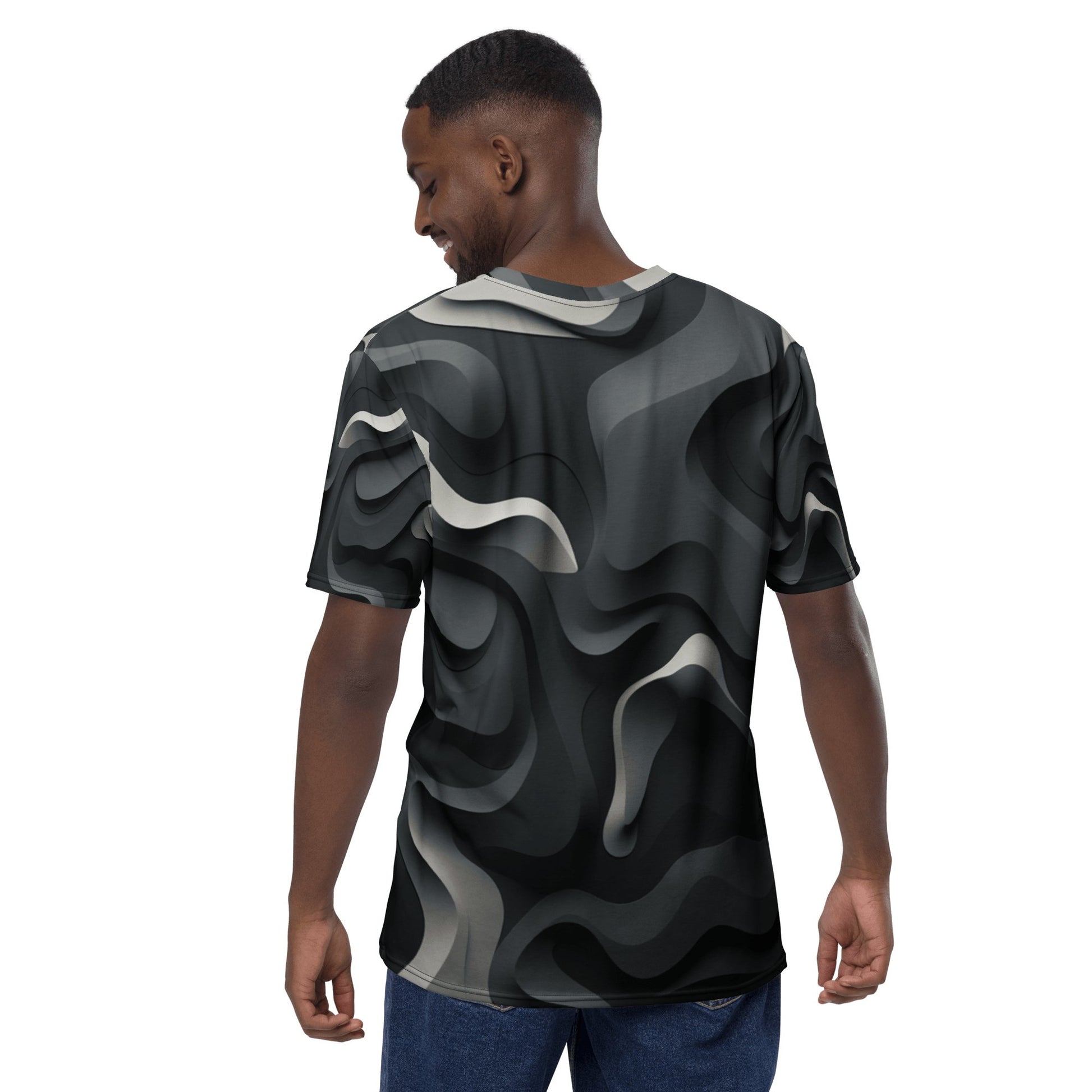 Herren T-Shirt "Monochrome Flow" - Artexio