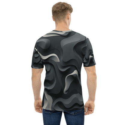 Herren T-Shirt "Monochrome Flow" - Artexio