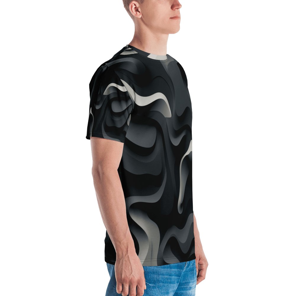 Herren T-Shirt "Monochrome Flow" - Artexio