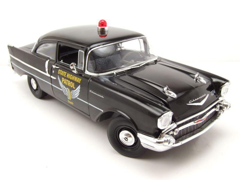 Highway61 Chevrolet 150 Sedan - Ohio State Highway Patrol 1957 1:18 Modell - Artexio