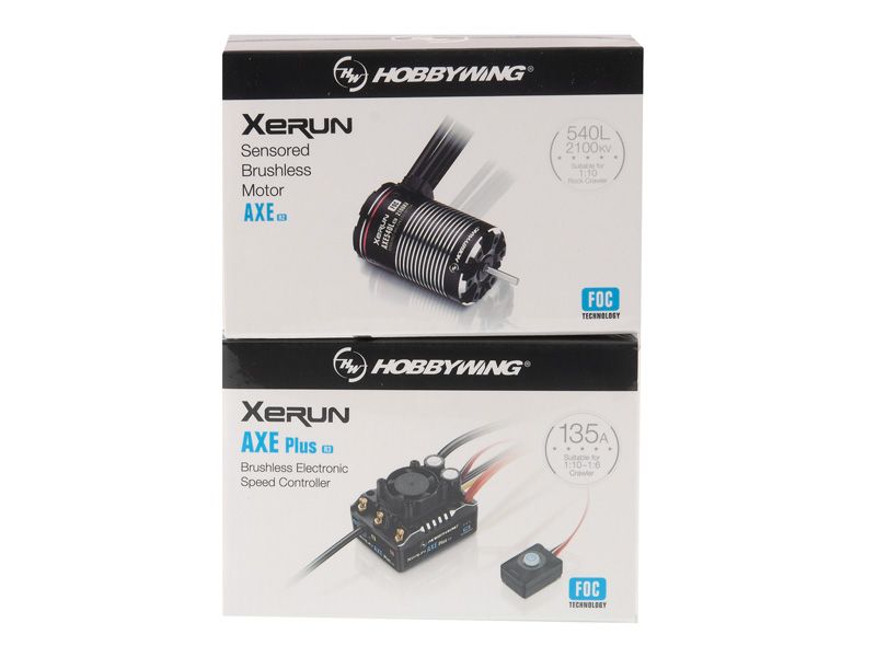 Hobbywing AXE Plus R3 540L 2100kV R2 Combo