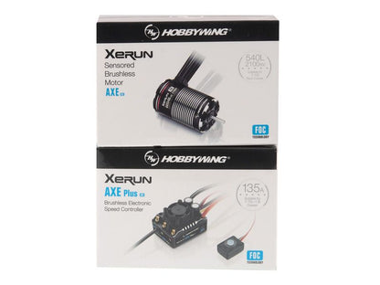 Hobbywing AXE Plus R3 540L 2100kV R2 Combo