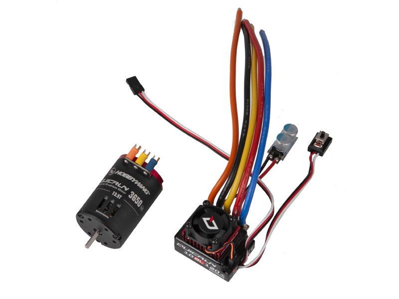 Hobbywing Combo Quicrun 10BL120 G2 Regler mit 13.5T 3650SD Motor